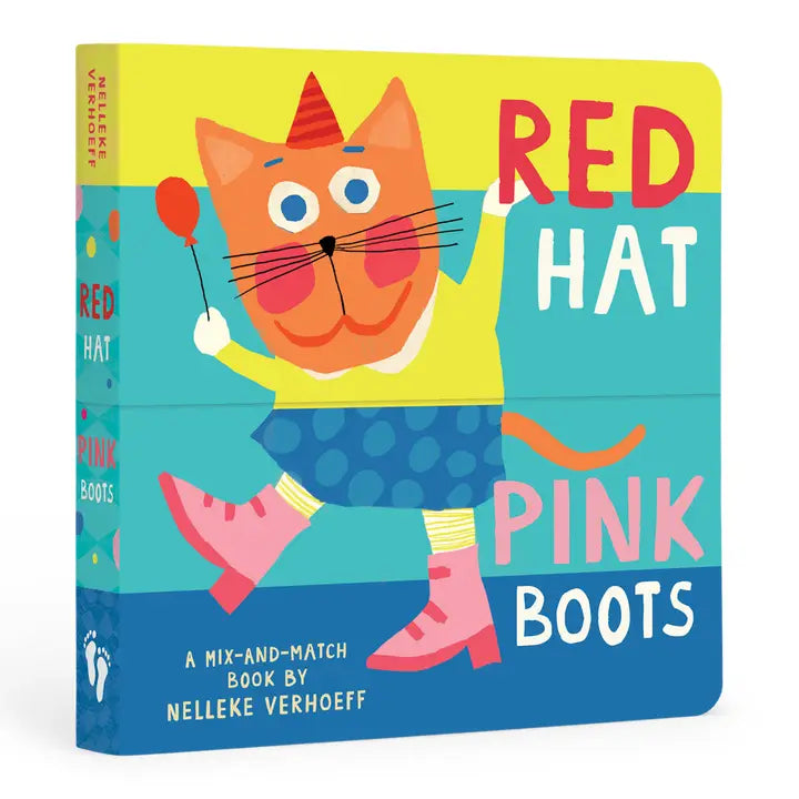 BOOK RED HAT PINK BOOTS