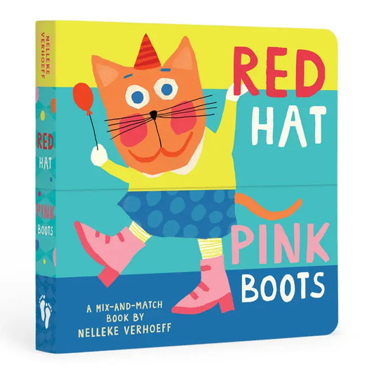 BOOK RED HAT PINK BOOTS