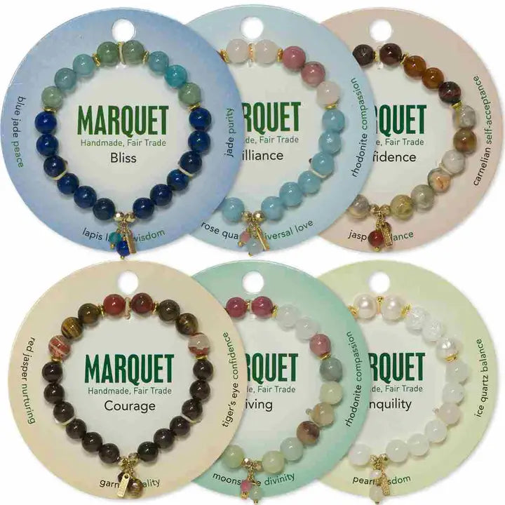 BRACELET CRYSTAL ENERGY ASST
