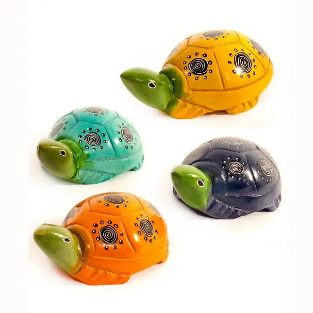 TURTLE COLORFUL SOAPSTONE