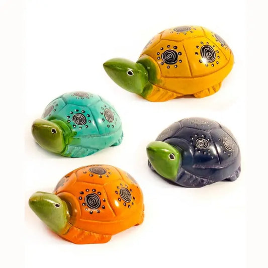 TURTLE COLORFUL SOAPSTONE