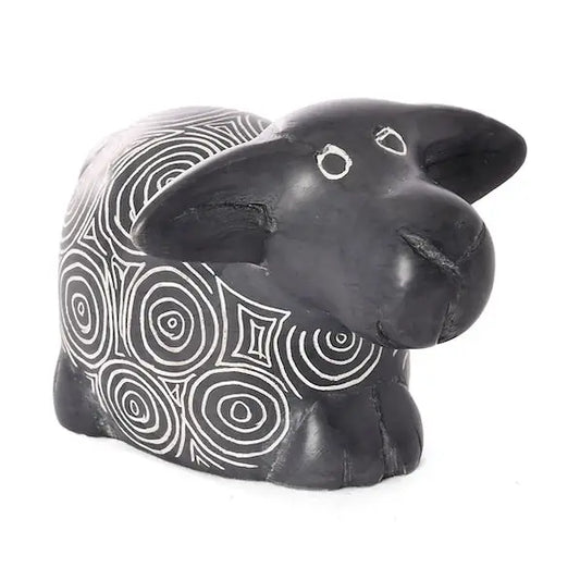 SHEEP SWIRLY SMALL SOAPSTONE