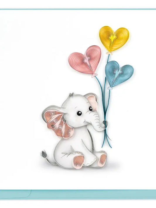 CARD BABY ELEPHANT CONGRATS