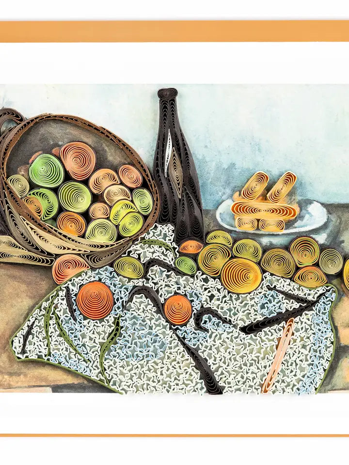 CARD ARTIST BASKET OF APPLES