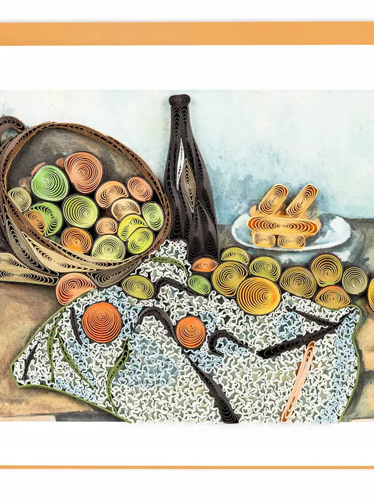 CARD ARTIST BASKET OF APPLES