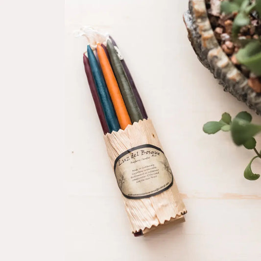 CANDLES HAND-DIPPED MYRTLE WAX SET 10