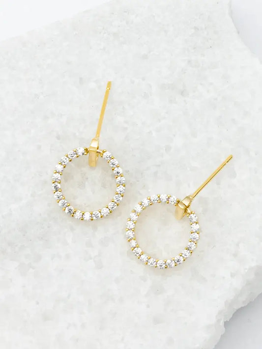 EARRING AURORA CIRCLE STUD