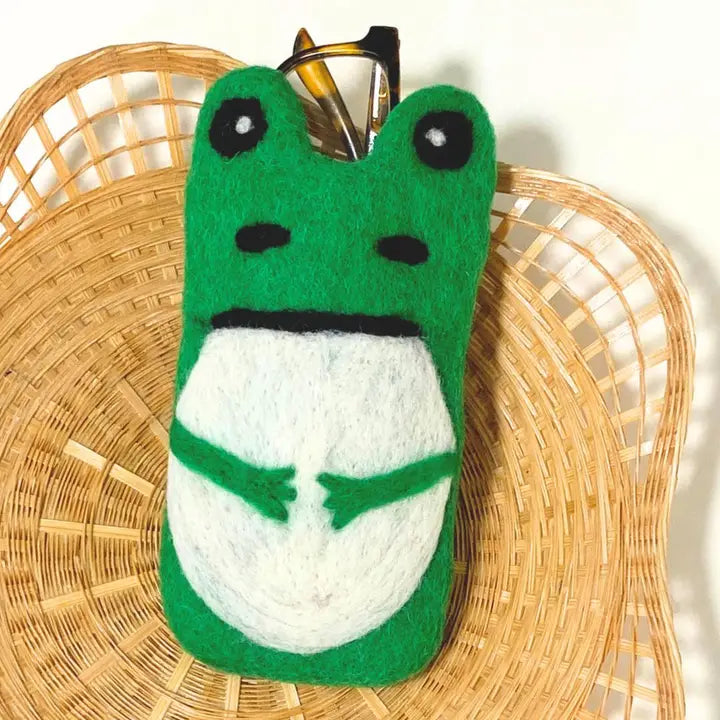 EYEGLASS HOLDER FROG