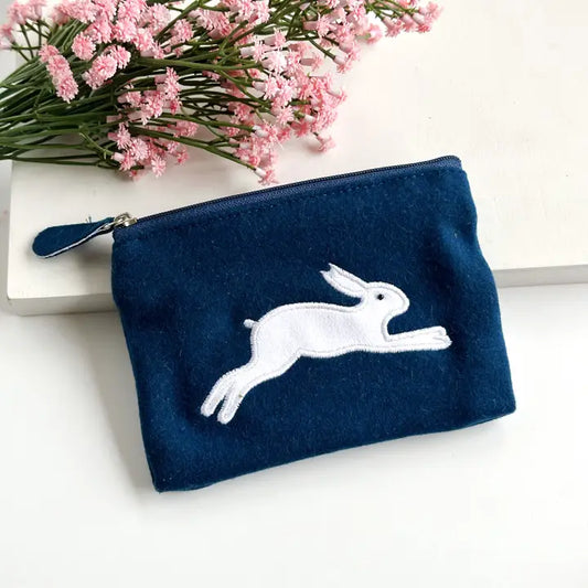 COIN PURSE LEAPING HARE