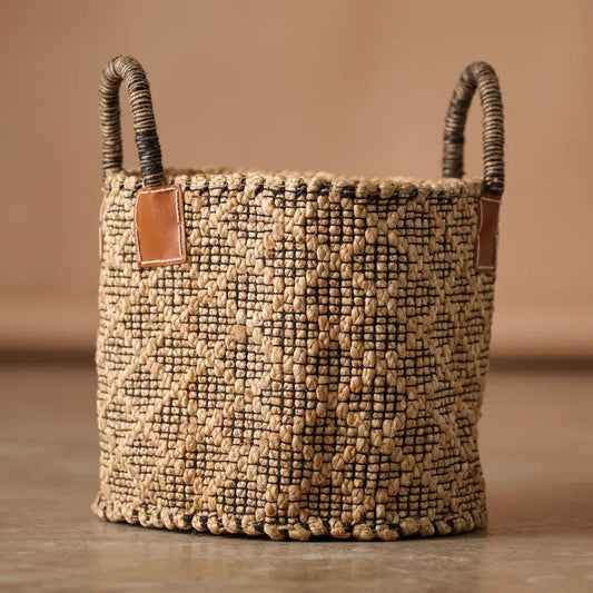 BASKET BAHANA JUTE 12"