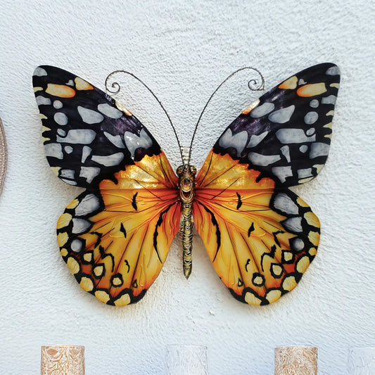 WALL DECOR BUTTERFLY MONARCH ORANGE