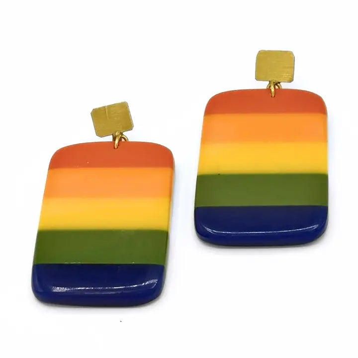 EARRING RADIANT RAINBOW