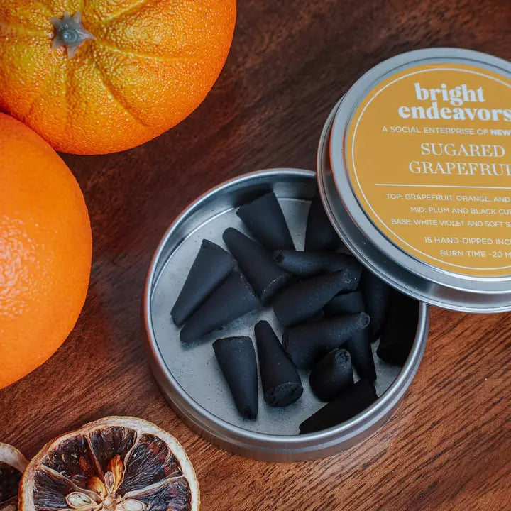 INCENSE CONES SUGARED GRAPEFRUIT