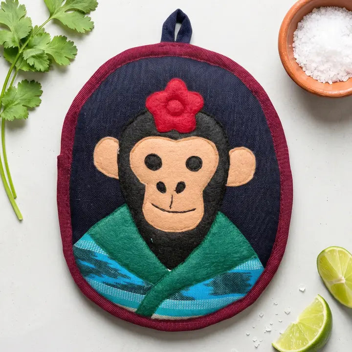 POTHOLDER FULANG CHANG MONKEY
