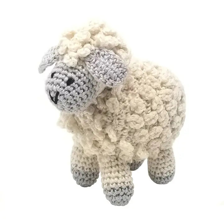 TOY LAMB ECRU CROCHET