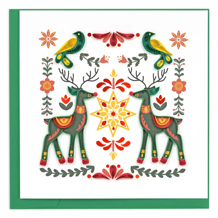 CARD SCANDINAVIAN CHRISTMAS