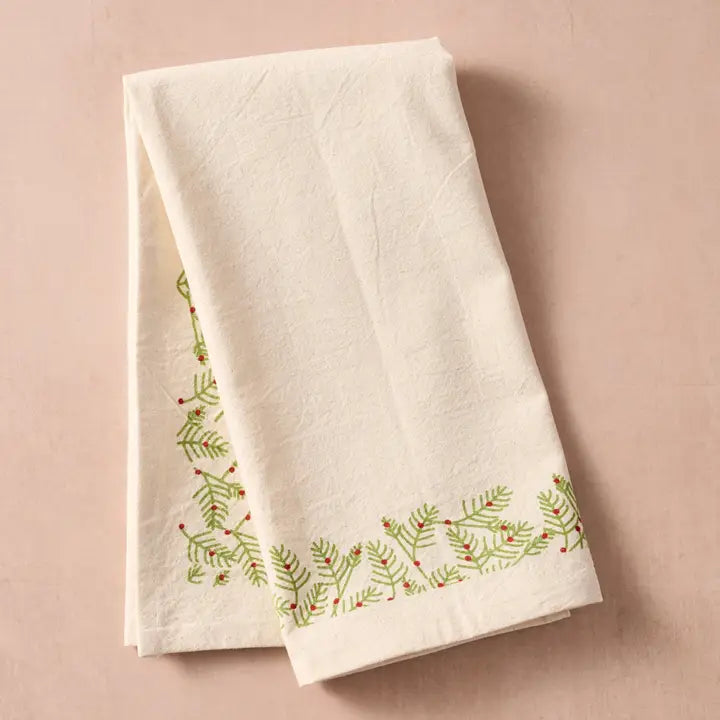 TEA TOWEL SARDEE HOLLY