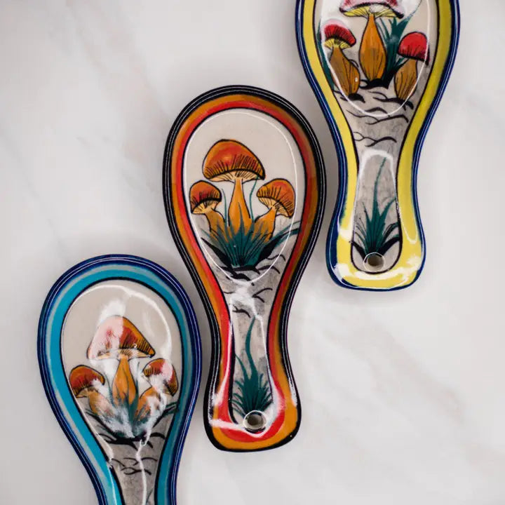 SPOON REST MUSHROOM