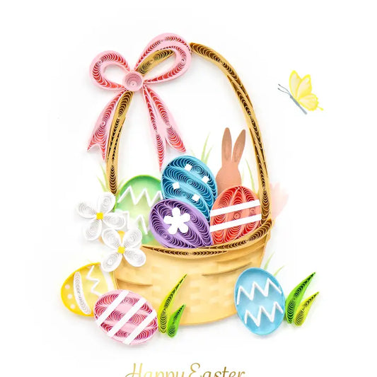 CARD EASTER BASKET
