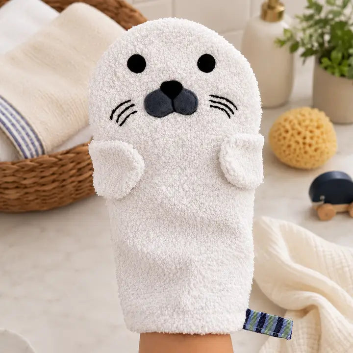 BATH MITT BABY ASST