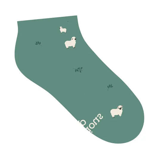 SOCKS ANKLE SHEEP MED