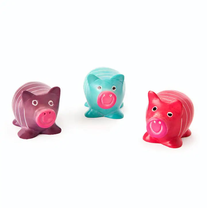 PIG COLORFUL SOAPSTONE