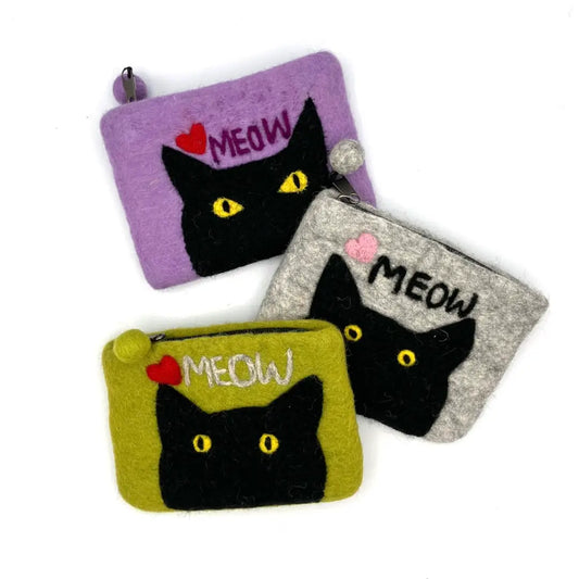 COIN PURSE CAT'S MEOW