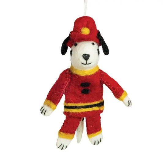 PUPPET WILD WOOLIE DALMATION FIREFIGHTER