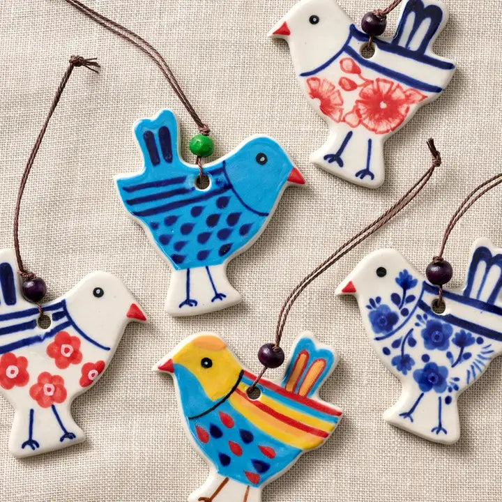 ORNAMENT CERAMIC BIRD