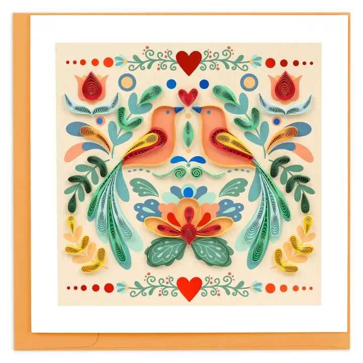 CARD FOLK ART