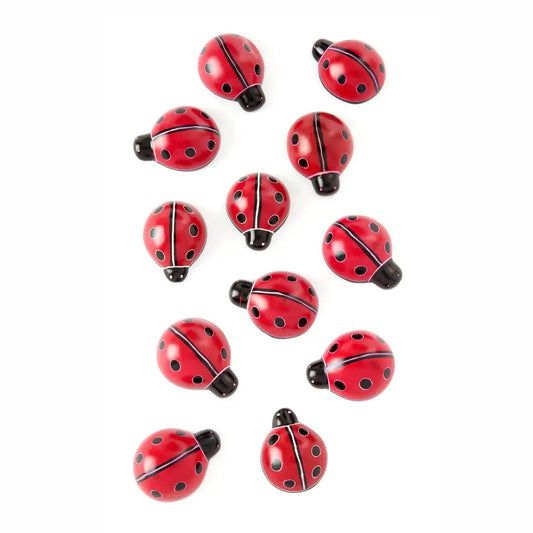 LADY BUG MINI SOAPSTONE