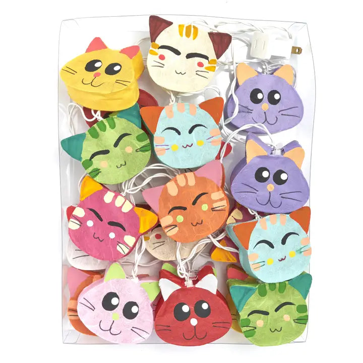 LIGHTS STRING KITTENS