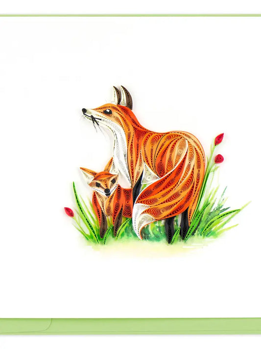CARD FOX AND CUB