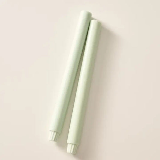 CANDLE PALM WAX SAGE SET 2
