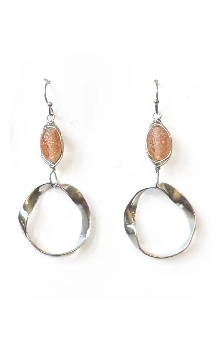 EARRING PIROUETTE GLASS