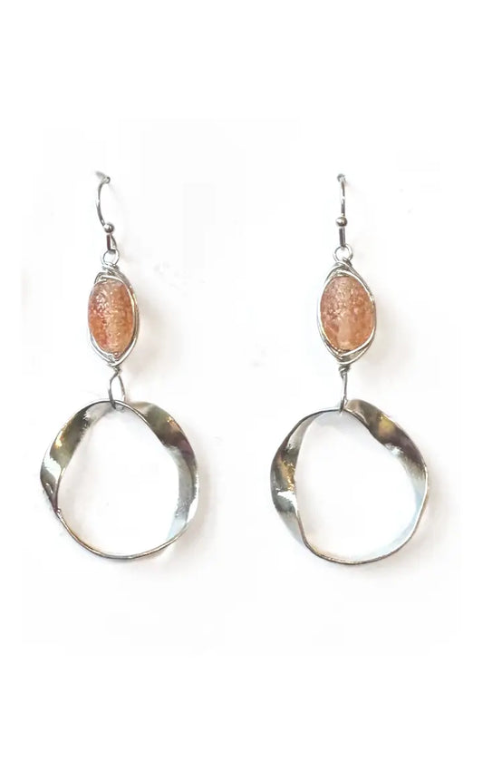 EARRING PIROUETTE GLASS