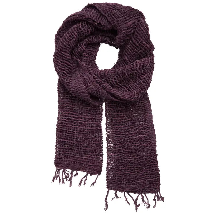 SCARF COTTON MANGOSTEEN