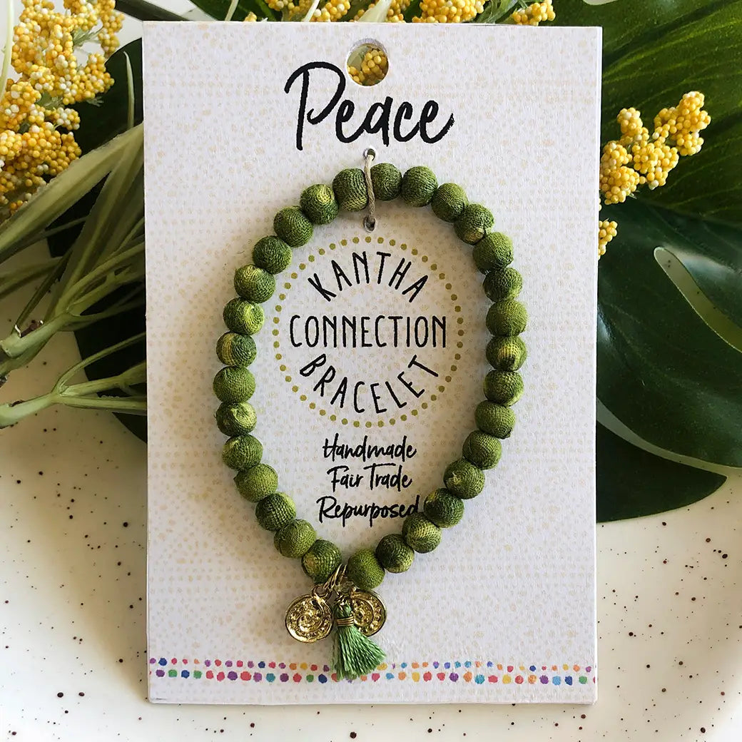 BRACELET KANTHA CONNECTION - PEACE