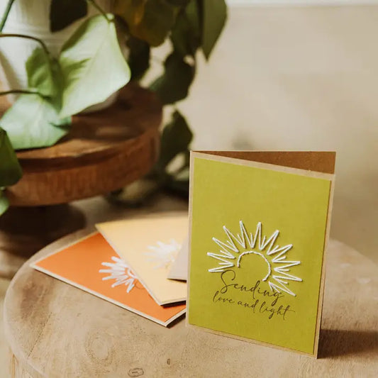 CARD STITCH LOVE & LIGHT
