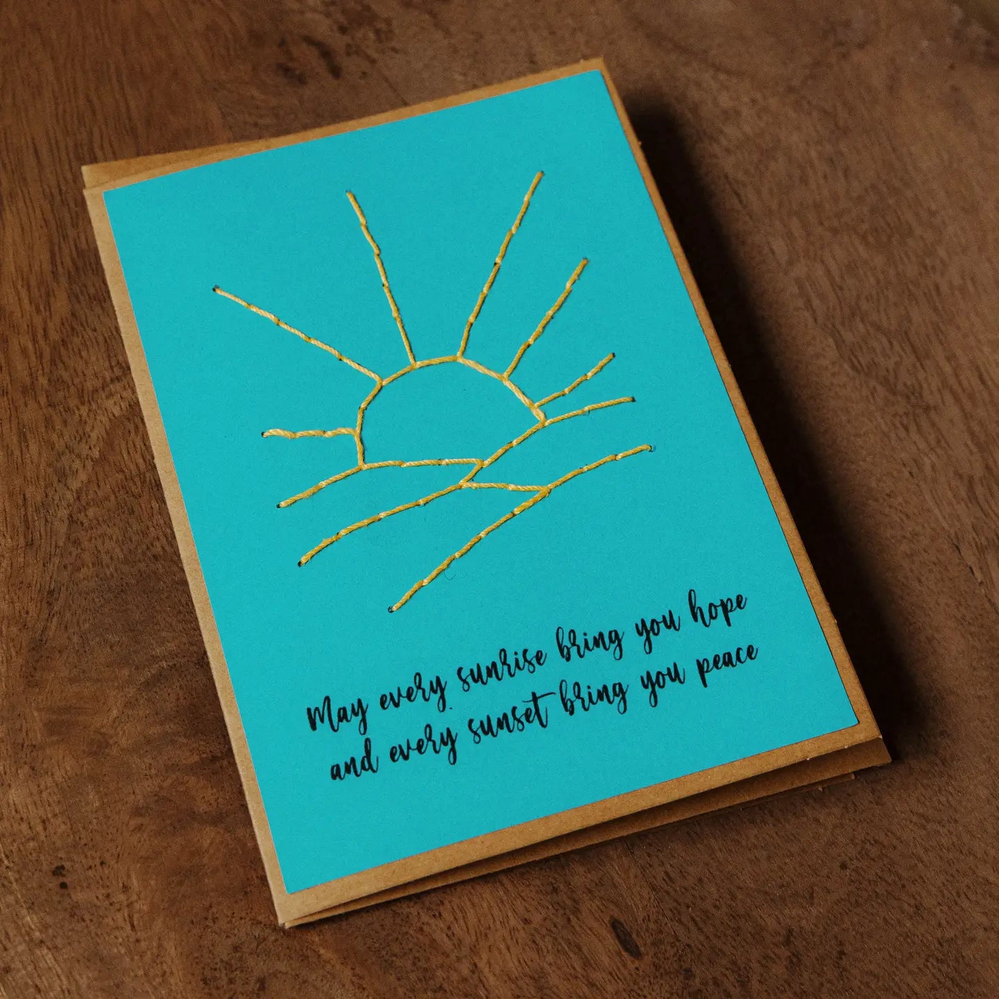 CARD STITCH EVERY SUNRISE