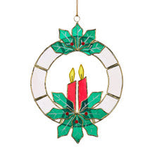ORNAMENT CAPIZ WREATH
