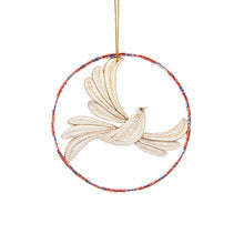 ORNAMENT PEACE DOVE QUILLED